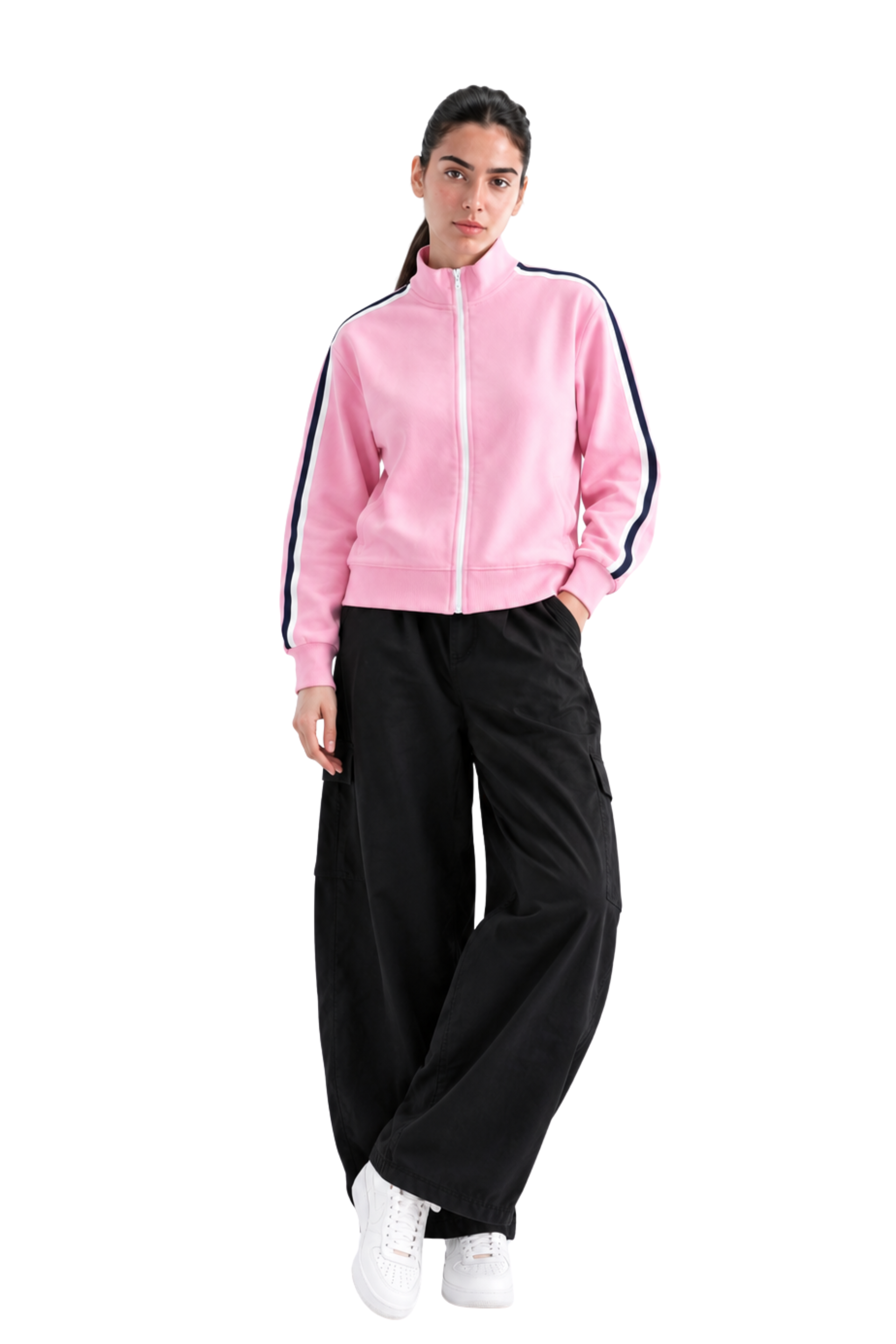 Women's Full-Zip Track Sweatshirt