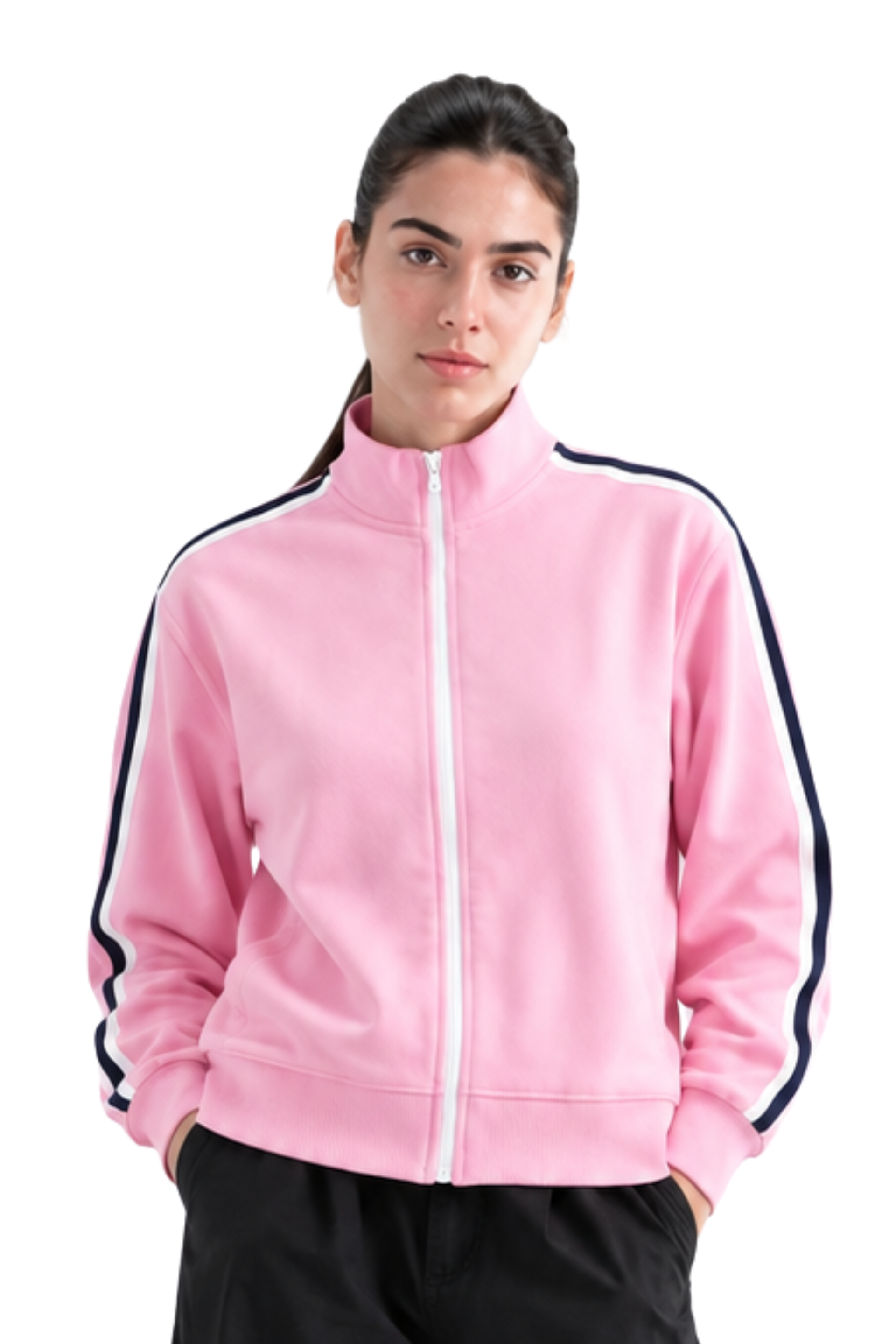 Women's Full-Zip Track Sweatshirt